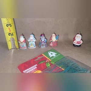 Santa Ornaments